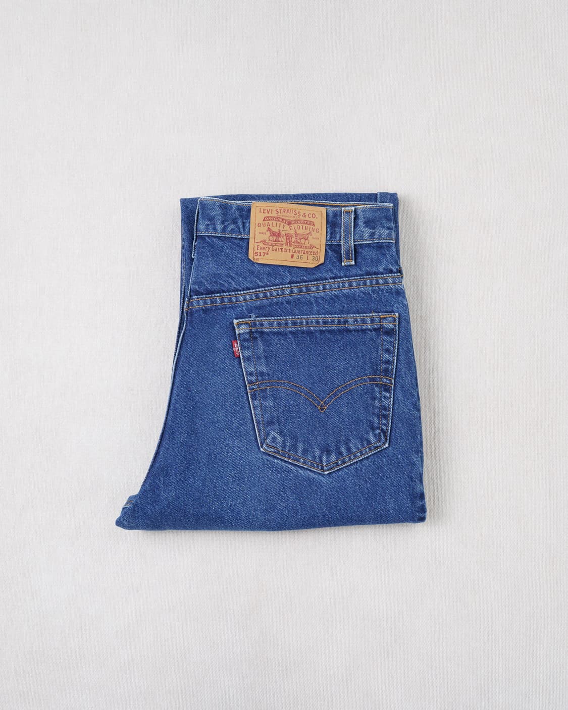 (허리 44.5) 00s 리바이스 517 부츠컷 데님 팬츠 상품이미지1