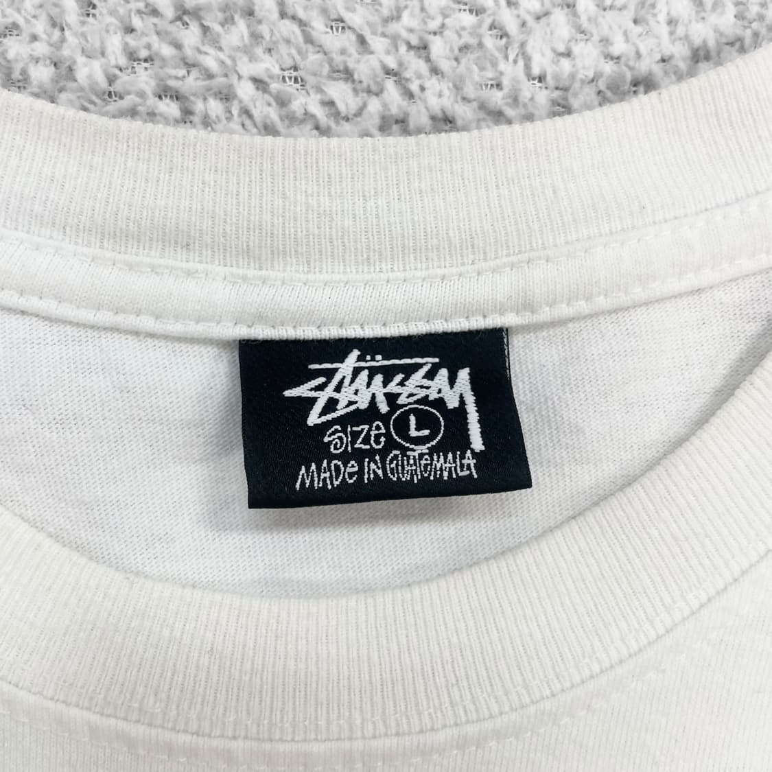 스투시 Stussy 위자드 반팔 티셔츠 화이트 상품이미지5