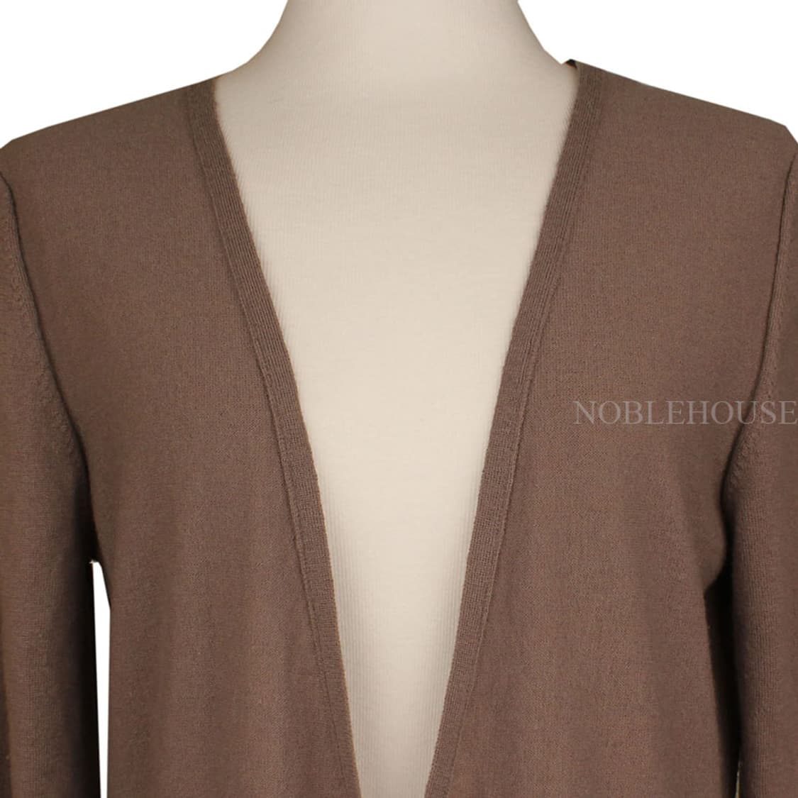 헨리코튼 울캐시미어 모카브라운 가디건(44) 상품이미지4