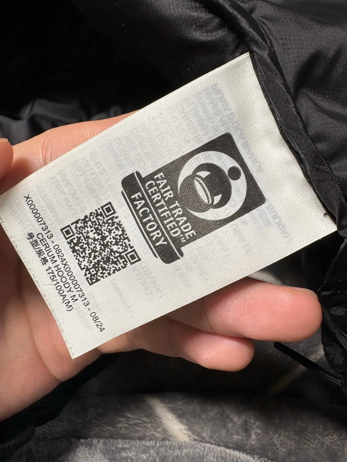 아크테릭스 세륨 후디 블랙 m 상품이미지7