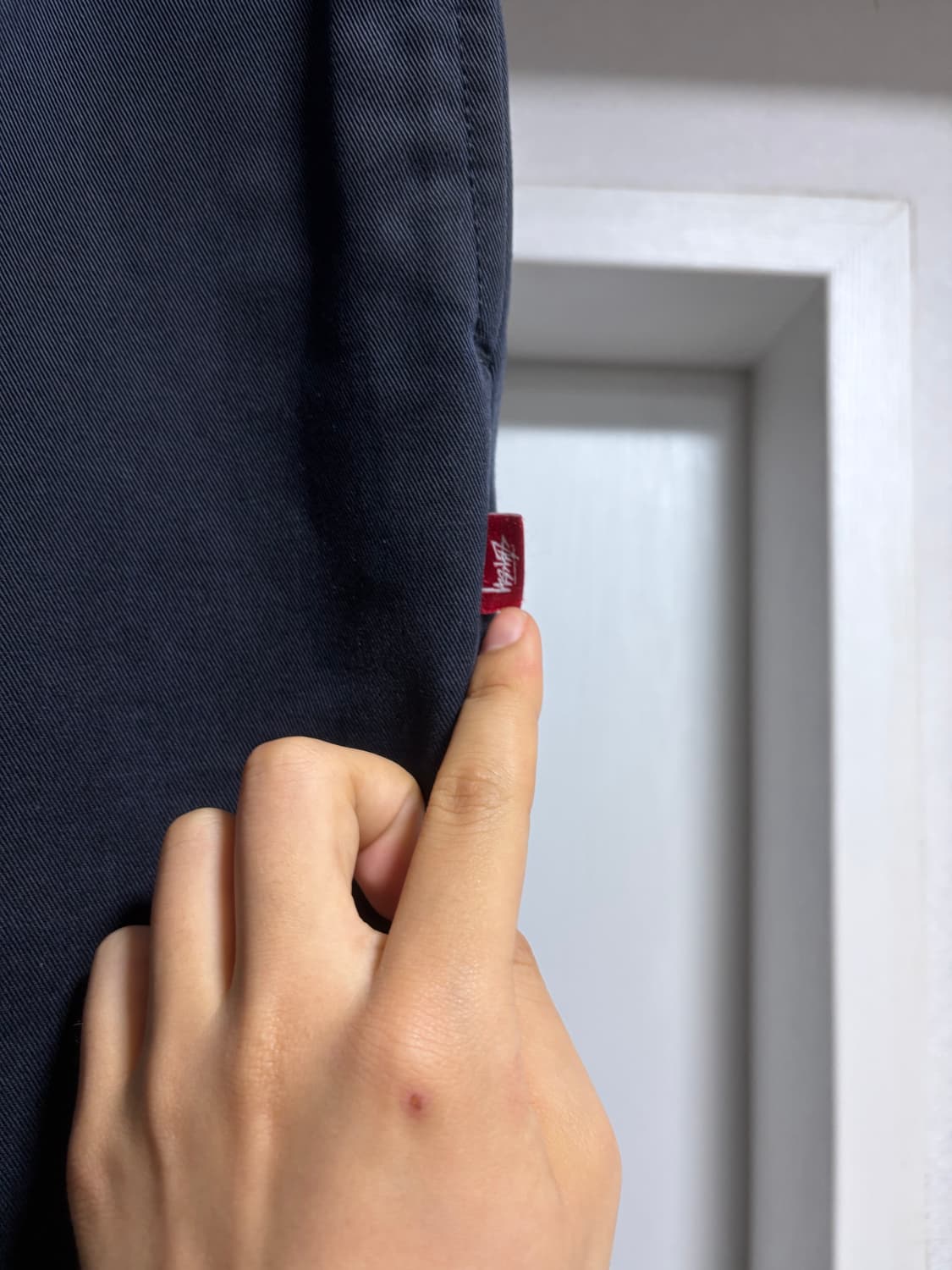 스투시 월드와이드 네이비 치노 팬츠 상품이미지4