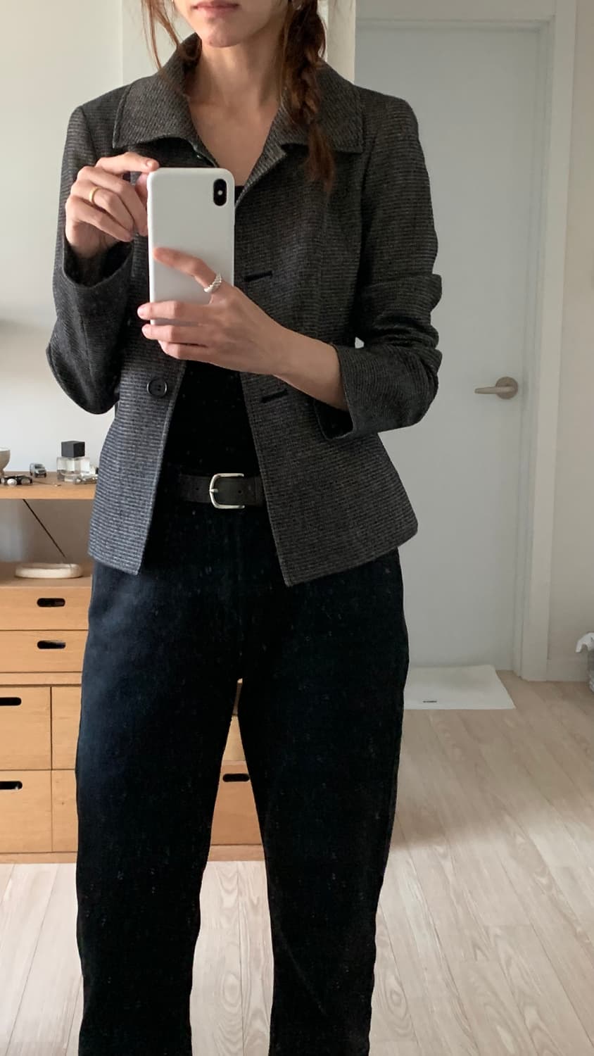  ▫️Theory Wool Belt Jacket 상품이미지2