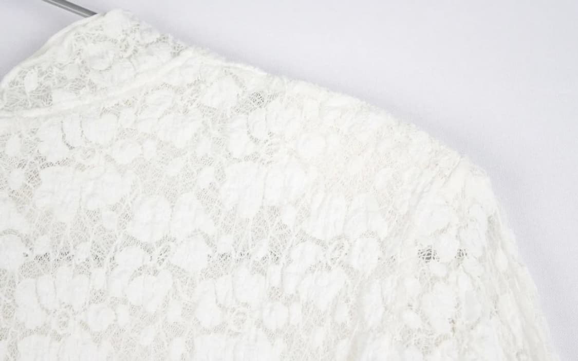 레이스 시스루 블라우스 상품이미지6