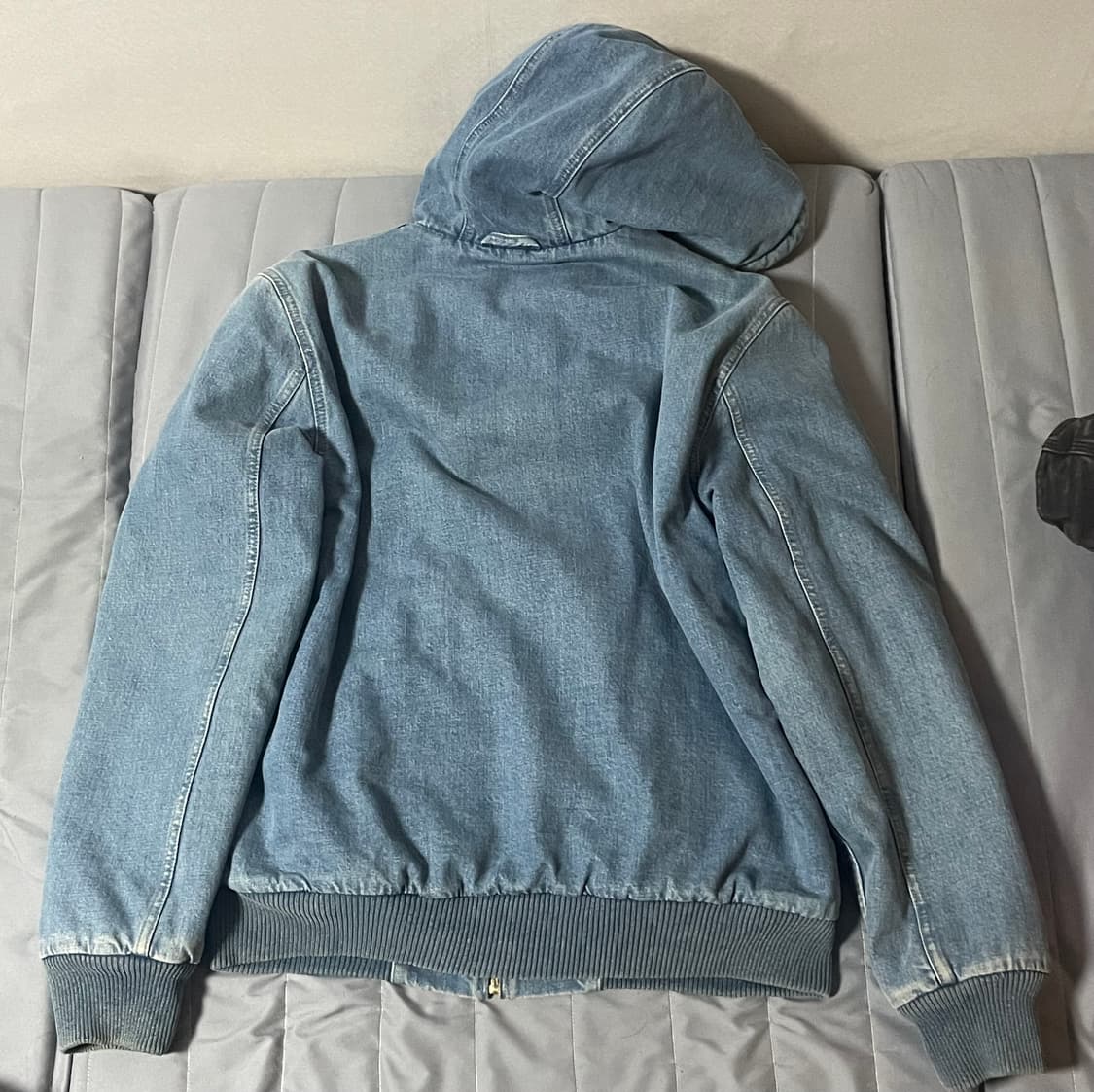 칼하트 wip 데님 연청 액티브 자켓 상품이미지2