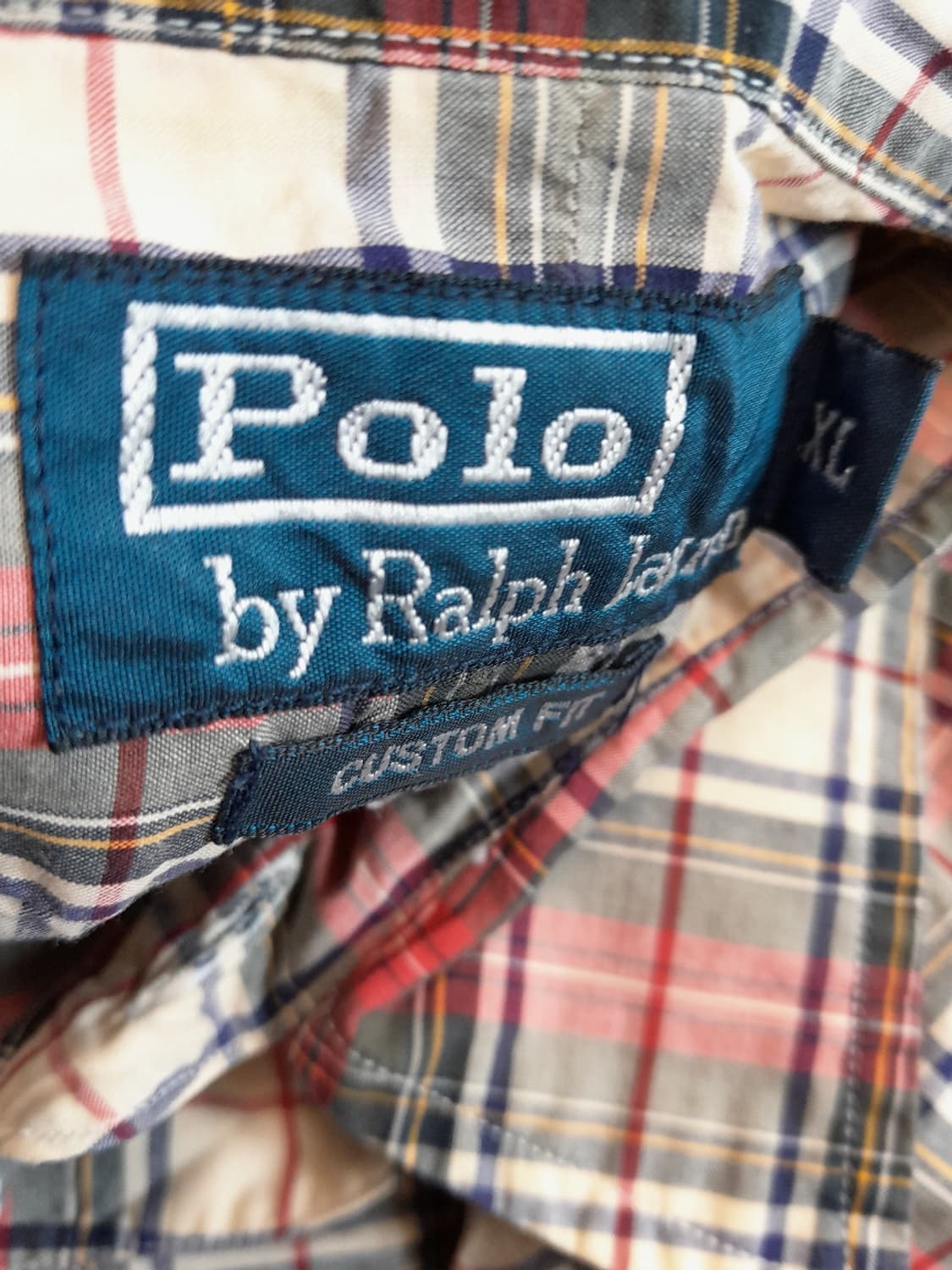 폴로랄프로렌 체크남방 상품이미지2