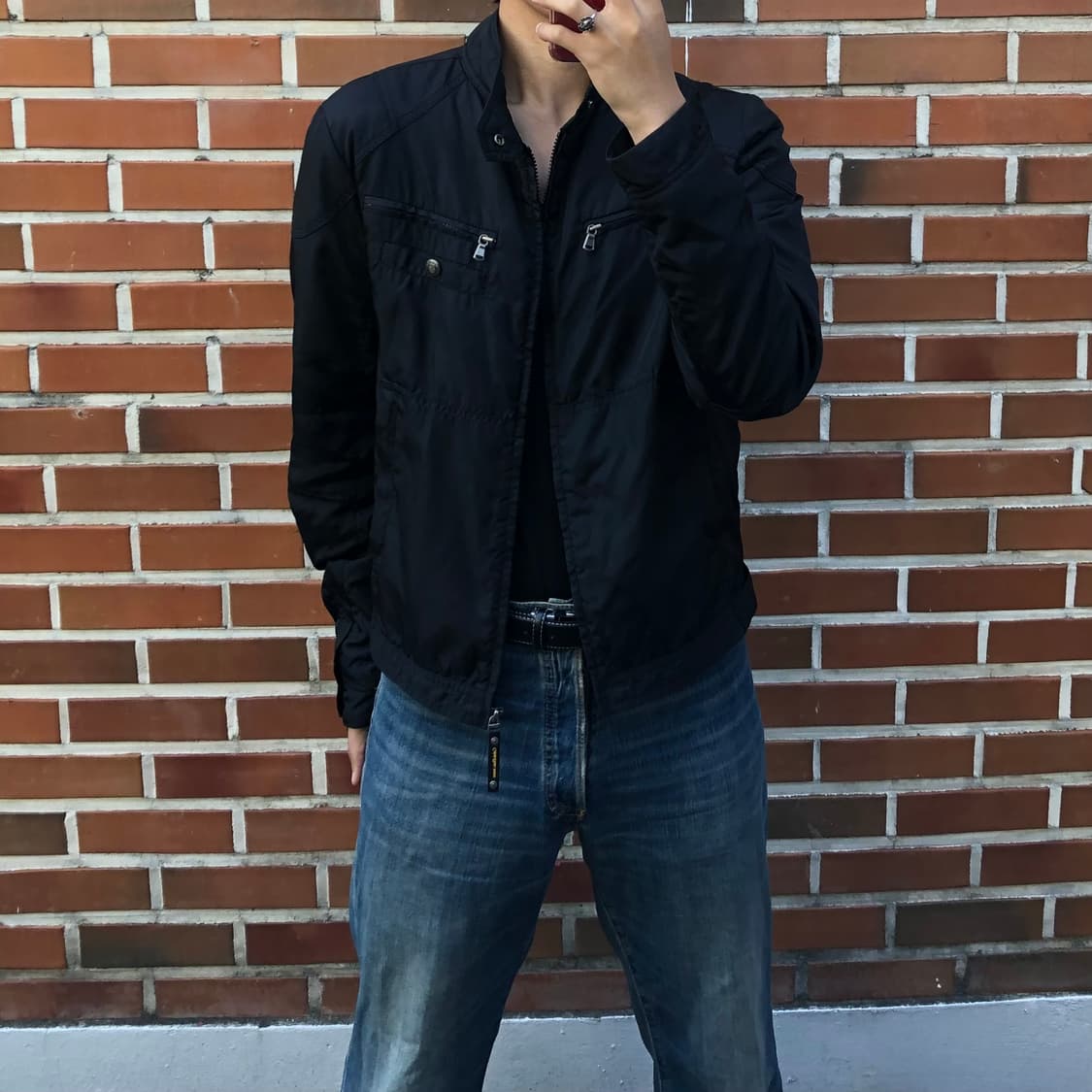 캘빈클라인 나일론 바이커 자켓 상품이미지4