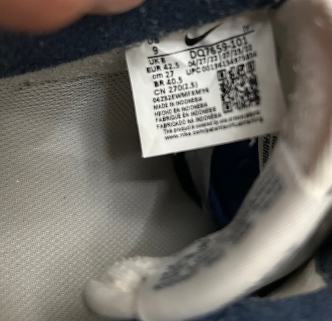 나이키 에어포스1 LV8 미드나잇 네이비 상품이미지4