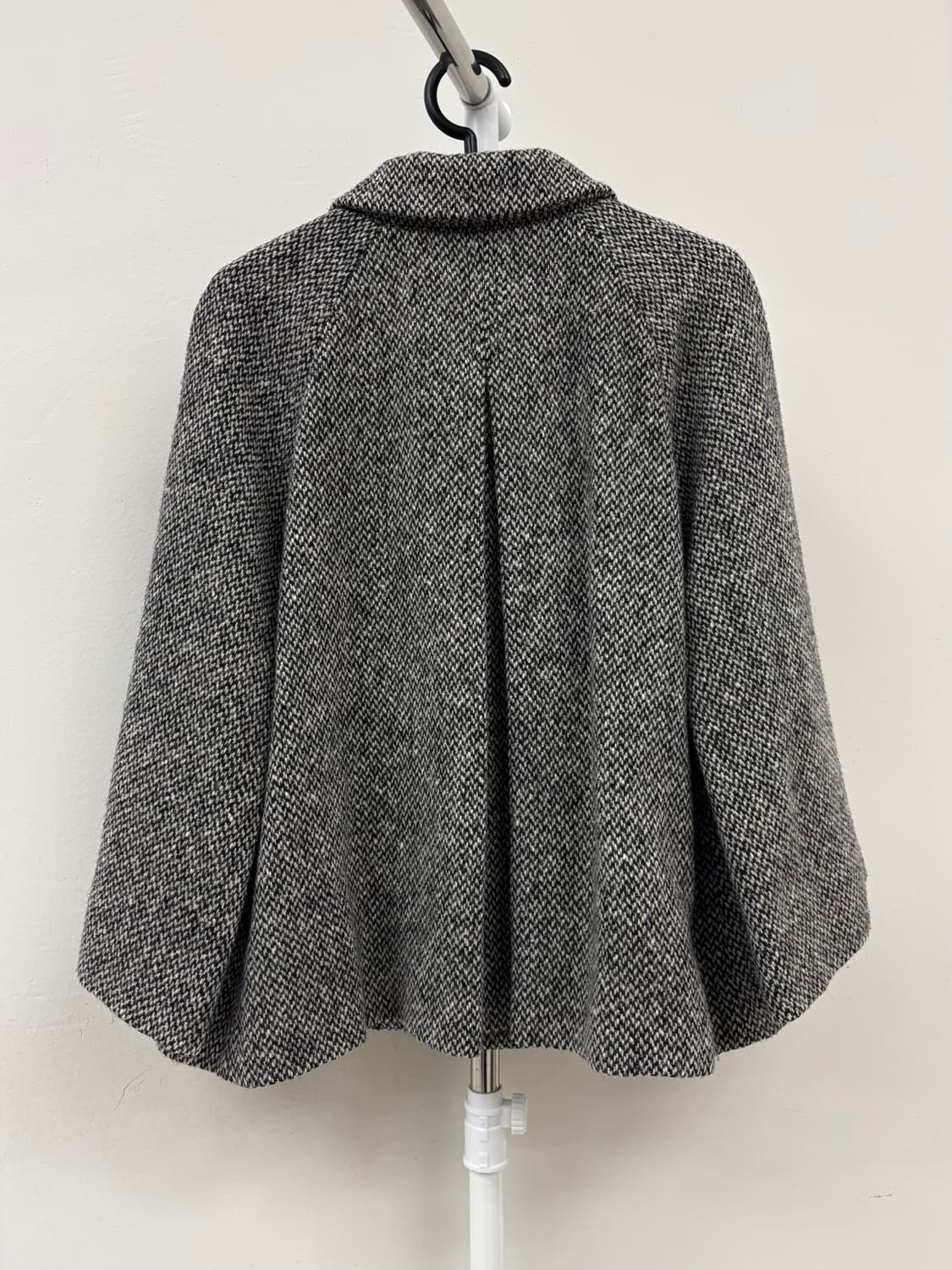 빈티지 그레이 울 자켓 하프코트 상품이미지6