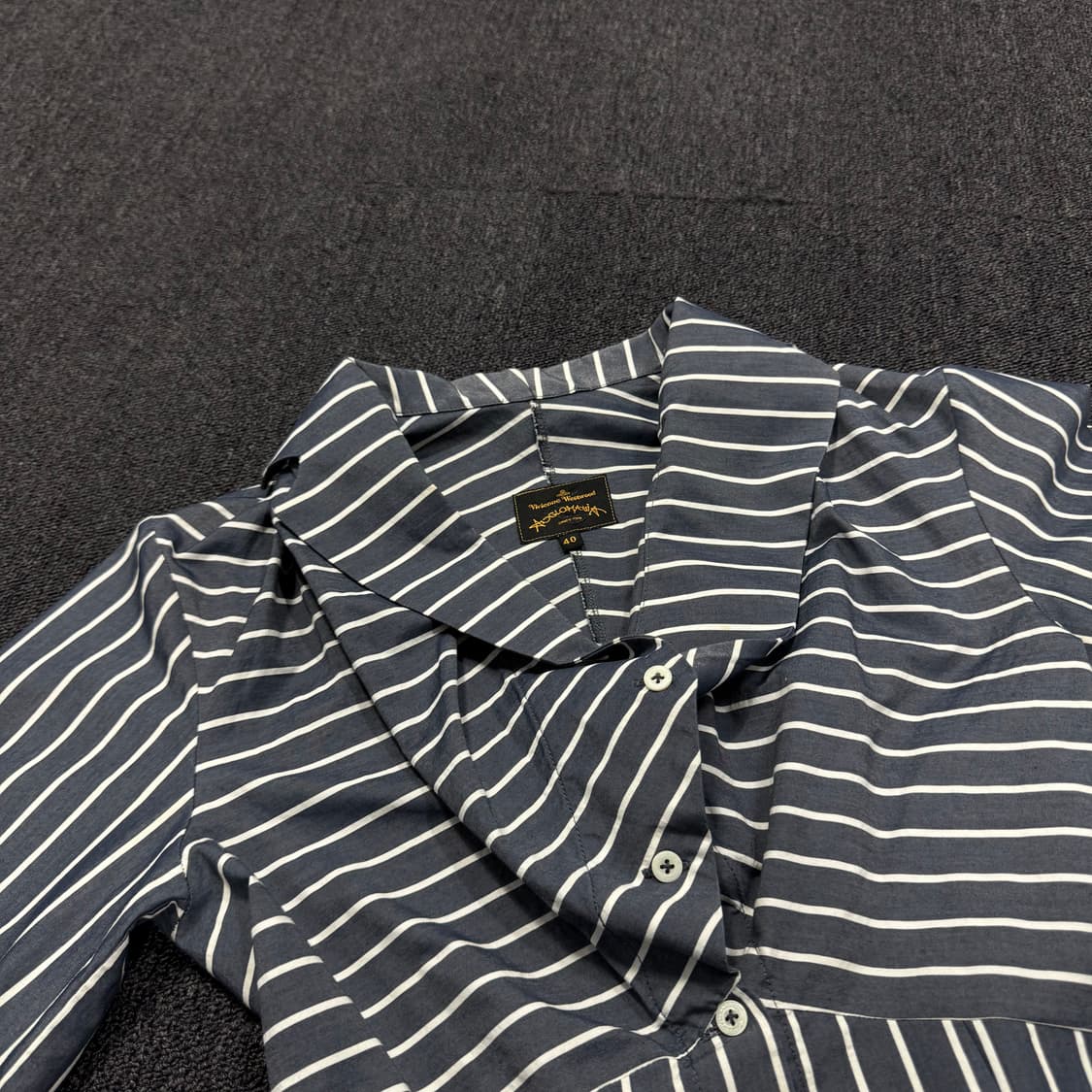 비비안웨스트우드 디테일 스트라이프 셔츠 상품이미지9