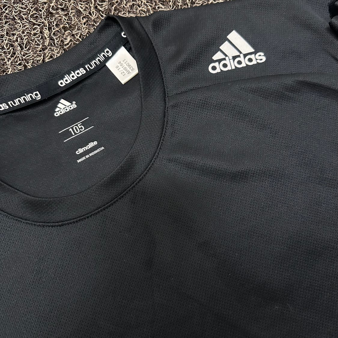 아디다스 기능성 긴팔티셔츠 운동복 블랙 105(XL) 상품이미지3