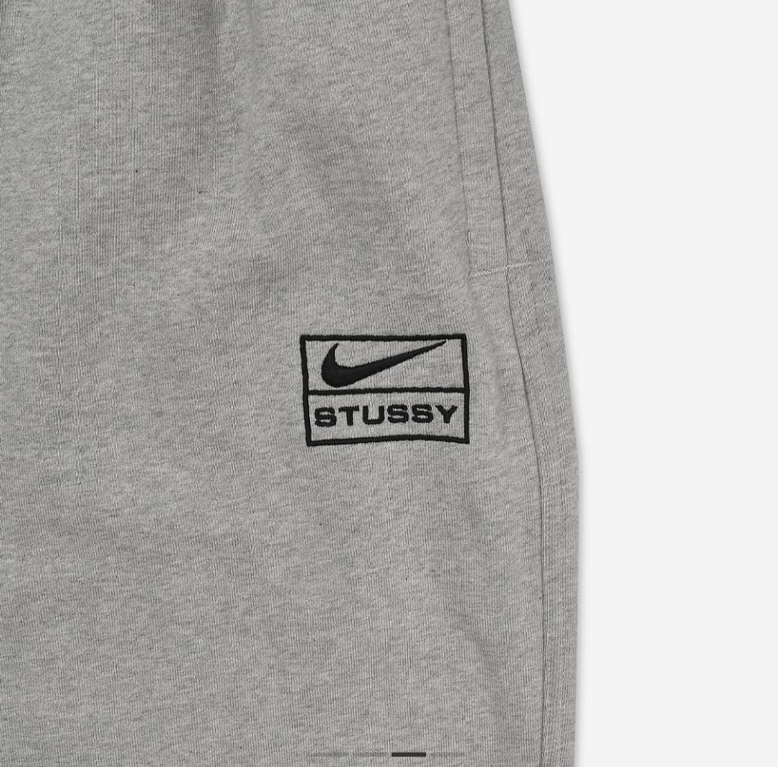[새상품] 나이키 x 스투시 플리스 팬츠 그레이 헤더 상품이미지3