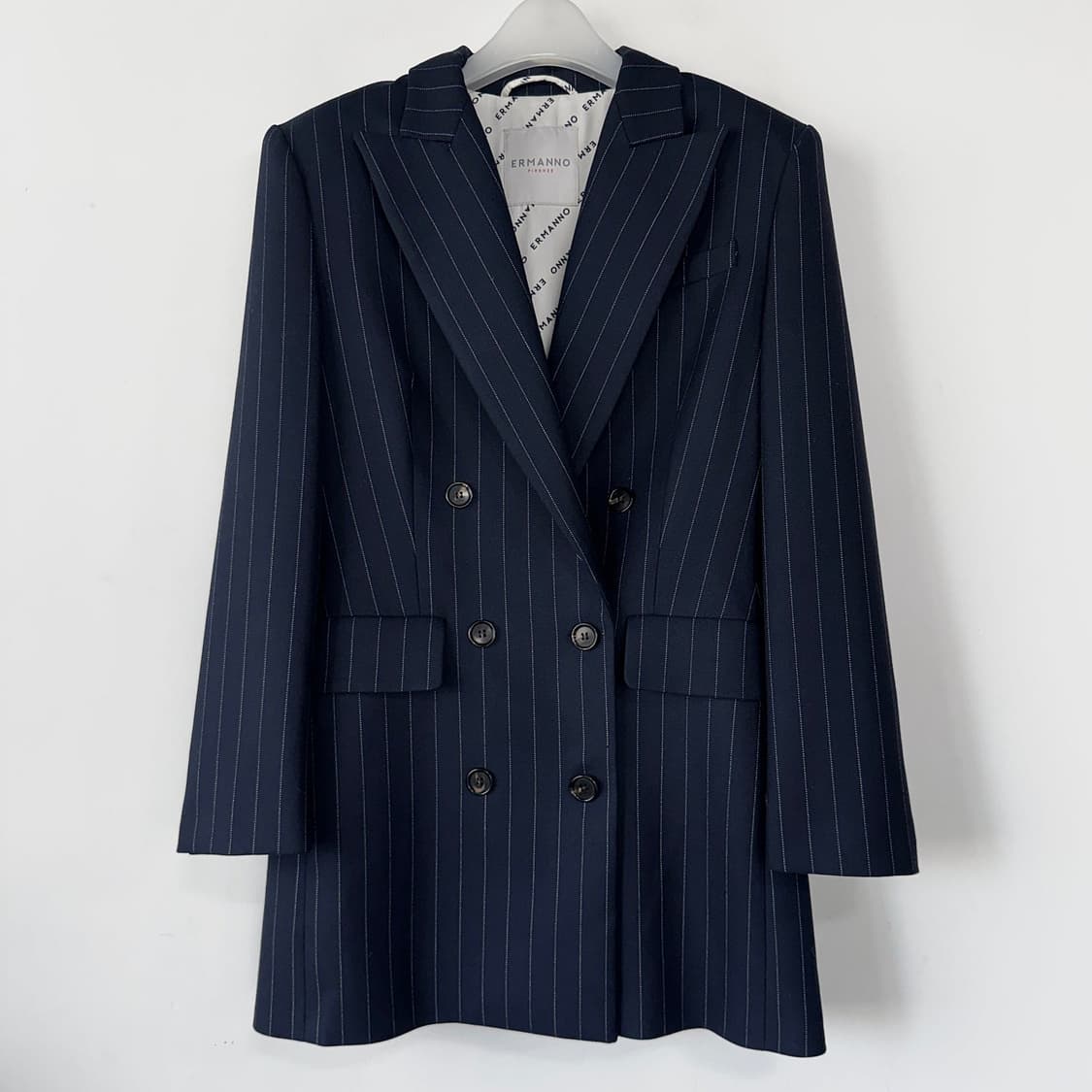 에르마노피렌체 23 핀스트라이프 블레이저 상품이미지3