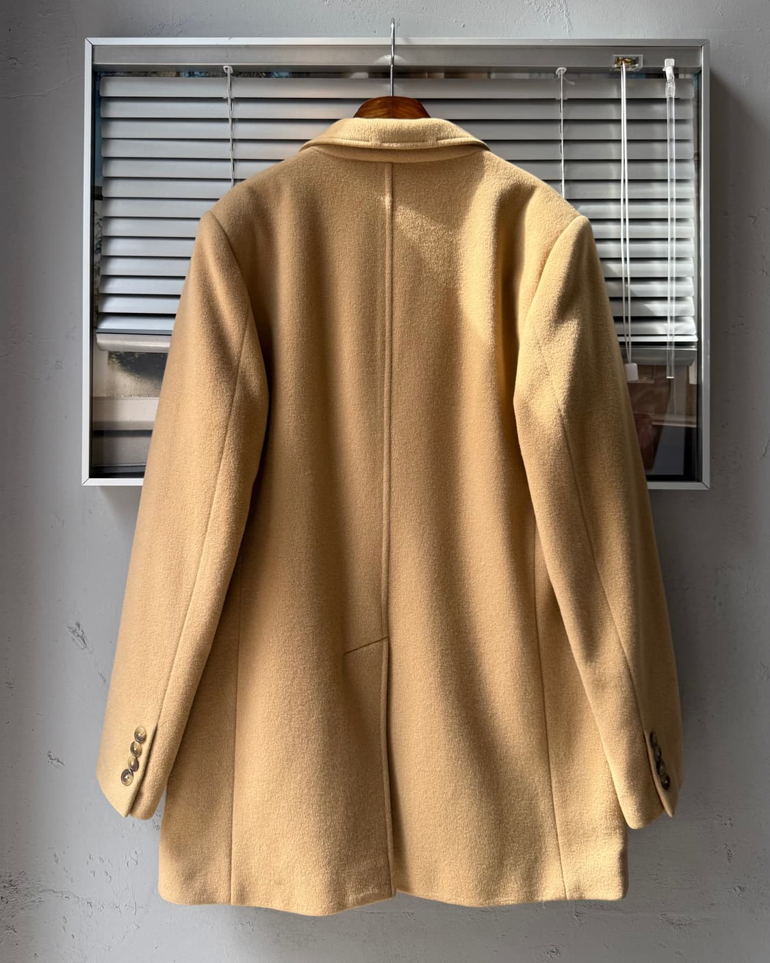 Polo Ralph Lauren 80-90s 베이지 캐시미어 블레이저 상품이미지5