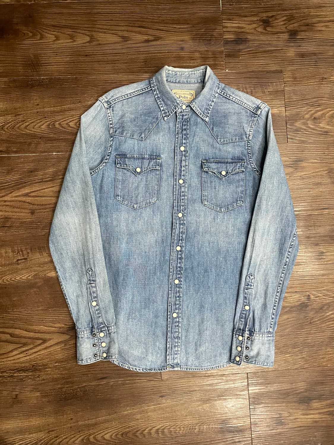 폴로 랄프로렌 데님 웨스턴 셔츠 상품이미지1