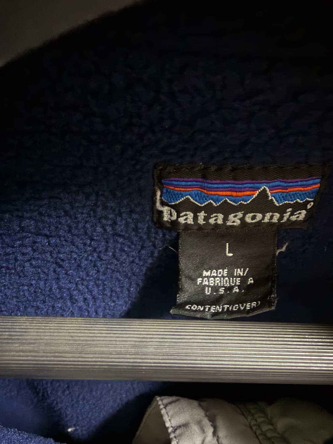 90s 파타고니아 쉘드 신칠라 봄버자켓 그레이 L 상품이미지8