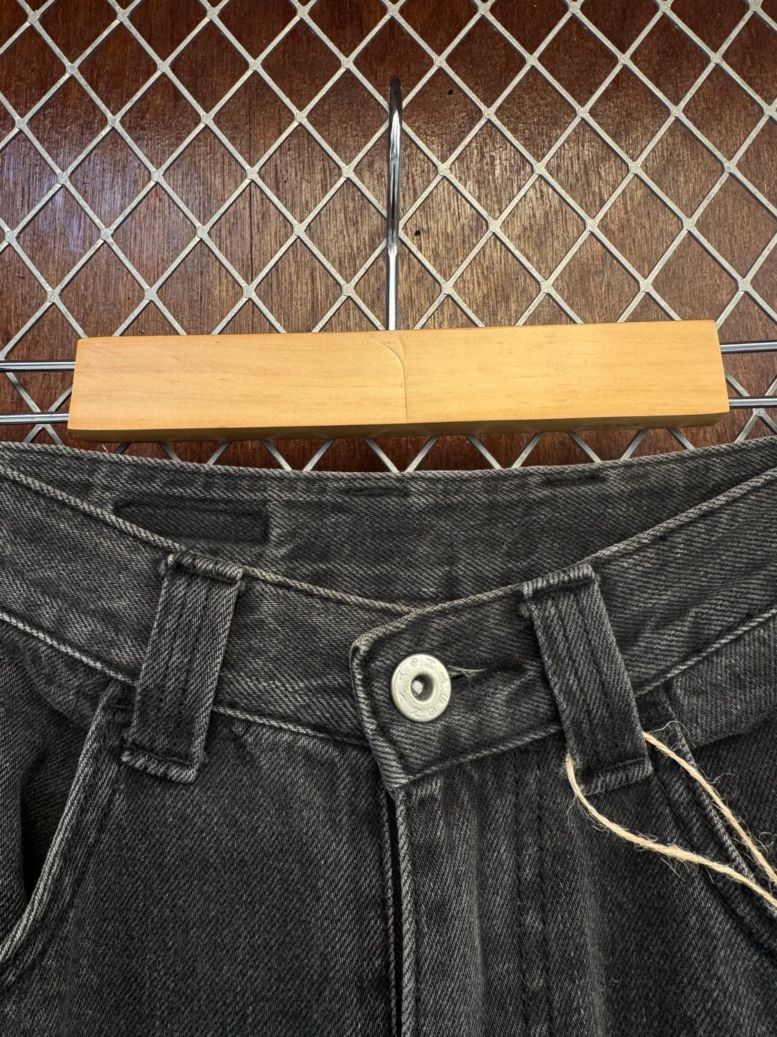 디스이즈네버댓 디네댓 와이드 흑청 데님 팬츠 s 상품이미지2