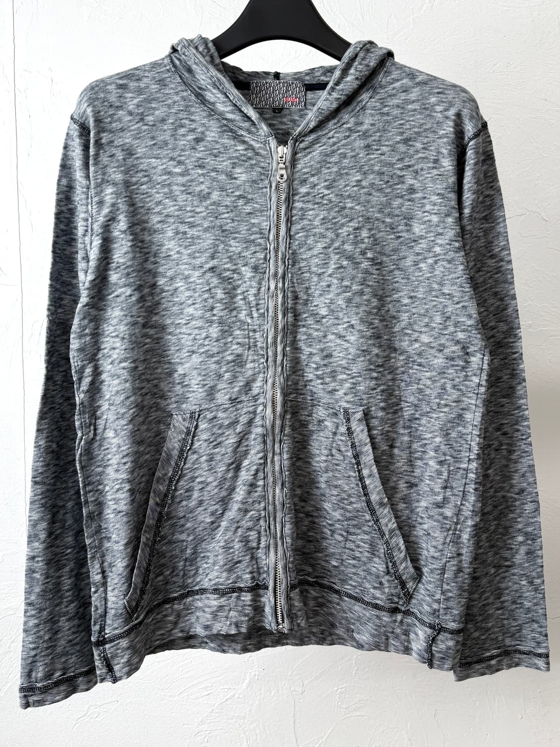 Beams 멜란지 후드 집업 상품이미지2