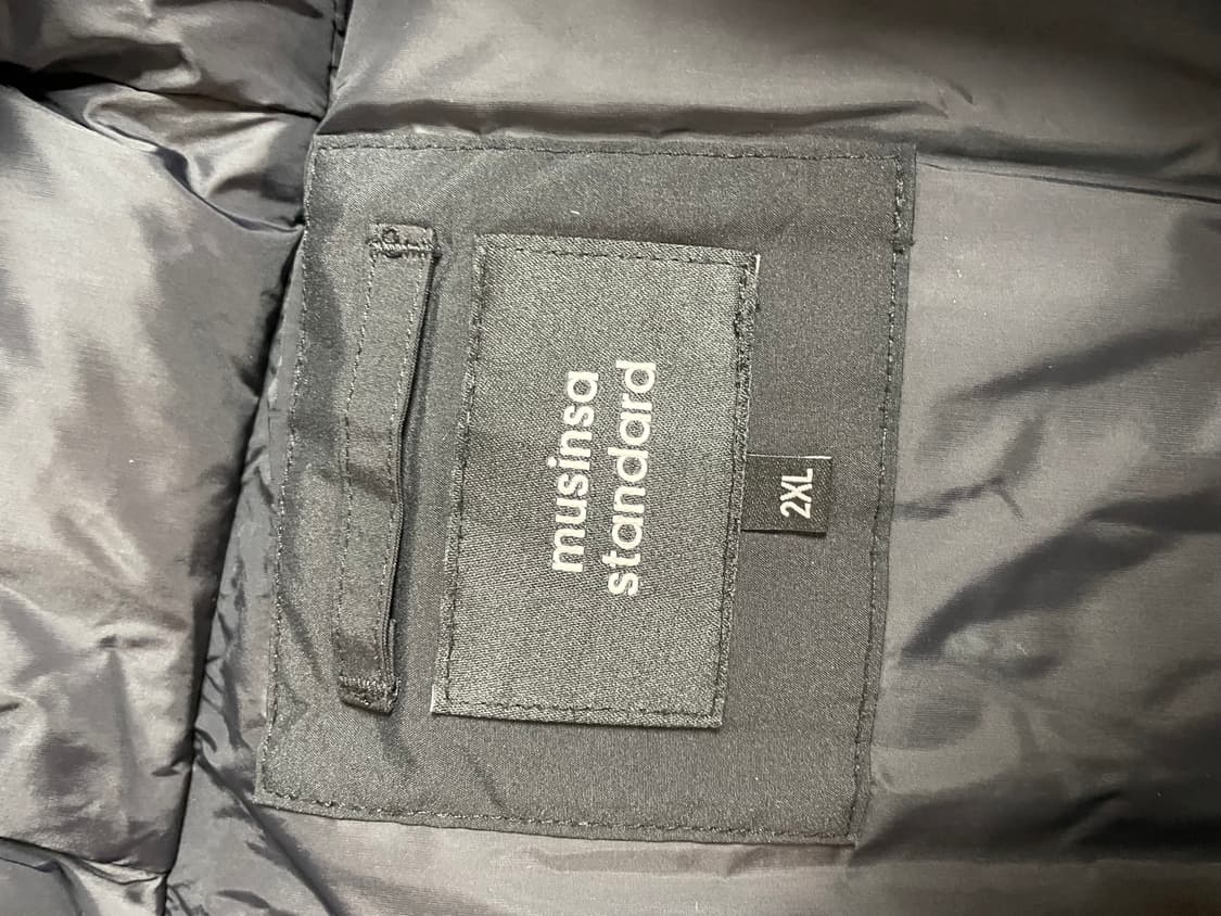 무신사 스탠다드 후디드 다운 자켓 XXL 상품이미지2