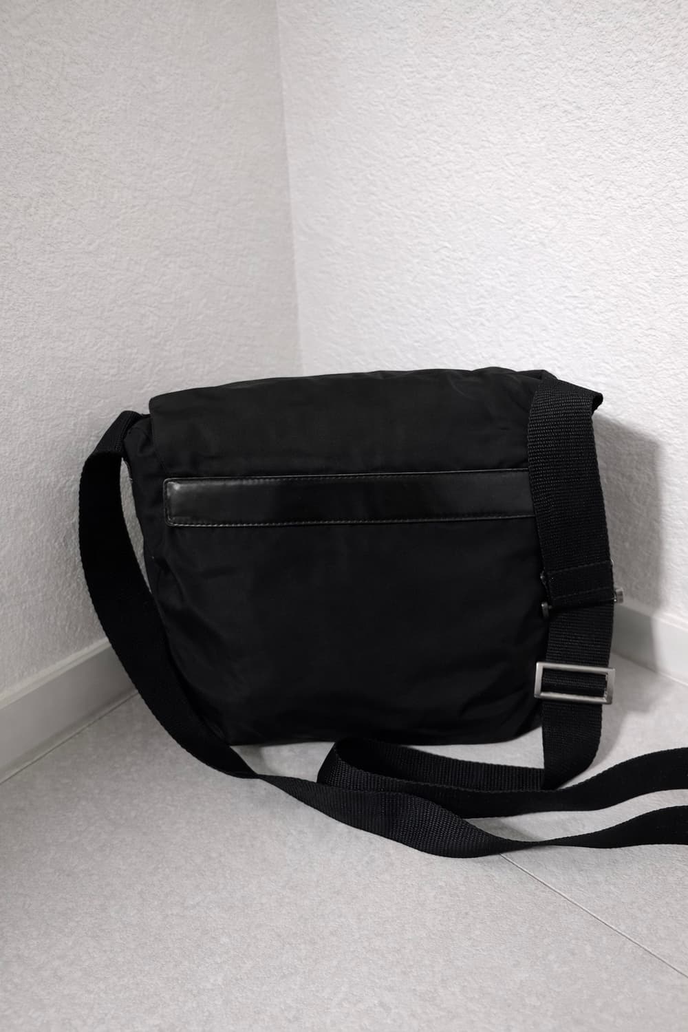 (Prada 정품) 프라다 블랙 포코노 숄더백 상품이미지3