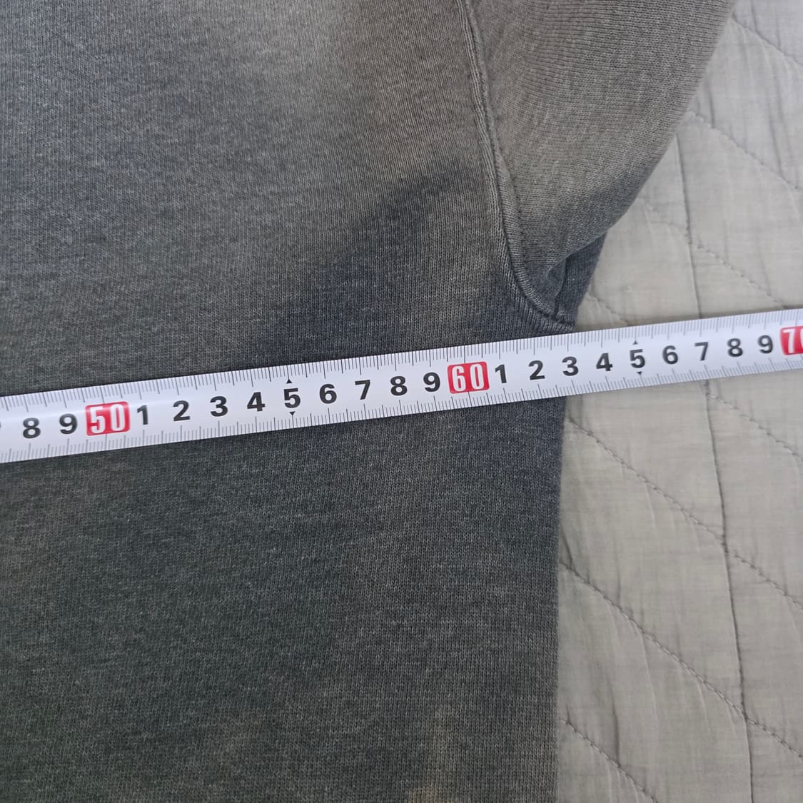 [XL] 90s 러셀 애슬레틱 다크그레이 페이드 트래쉬드 맨투맨 스웻 상품이미지8