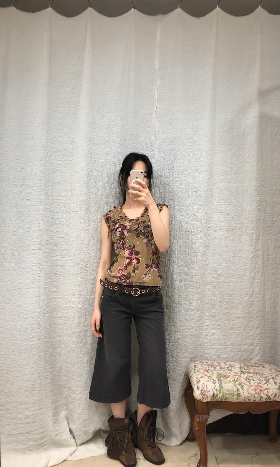 dark roast capri pants 상품이미지2