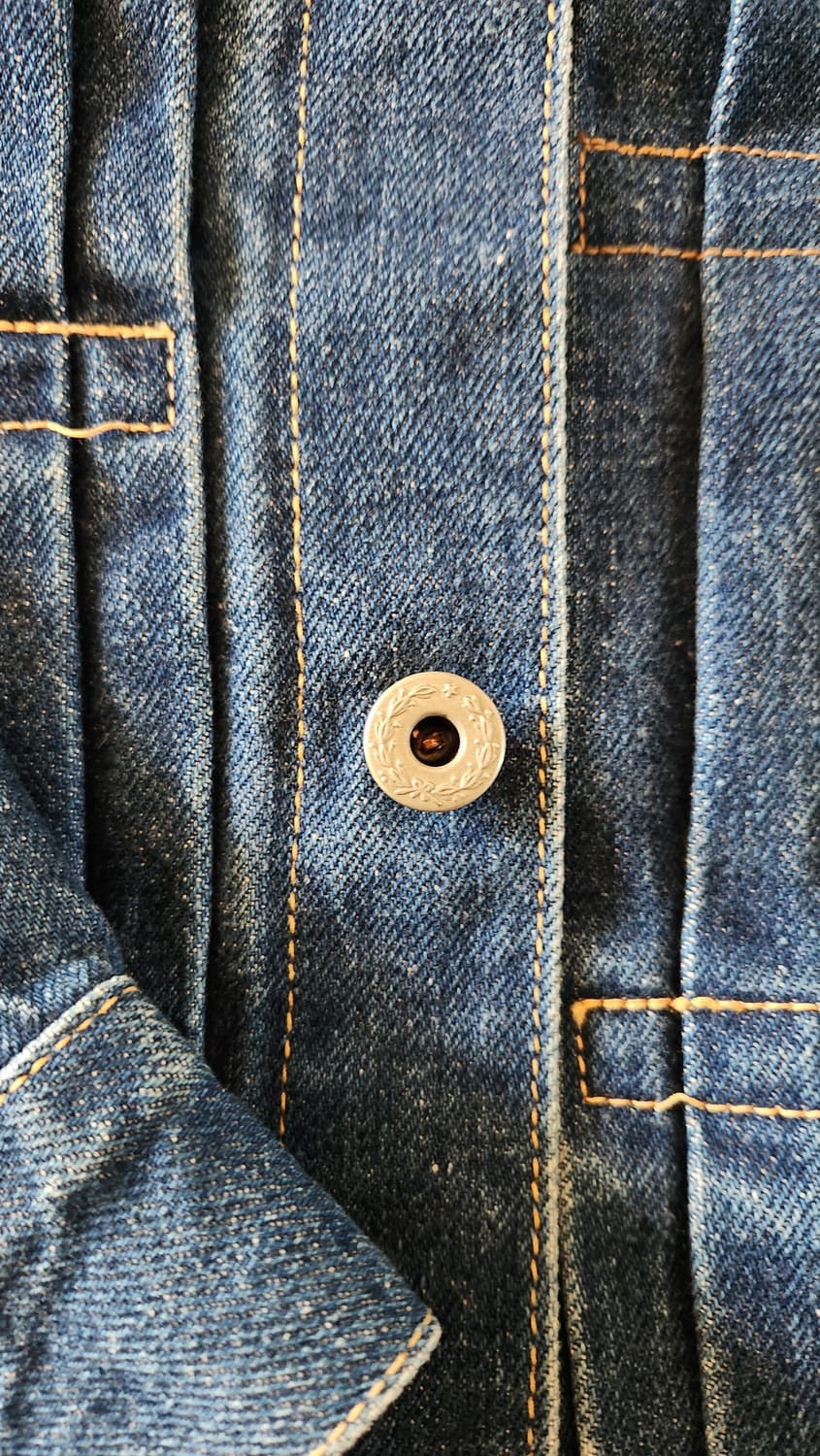 90s 라핀 로데오 대전판 데님자켓 리바이스 s506xx 복각 상품이미지3