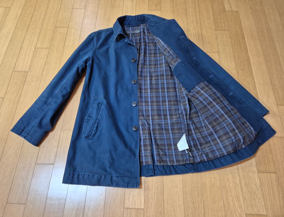 갭 인디고 코튼 코트 상품이미지4