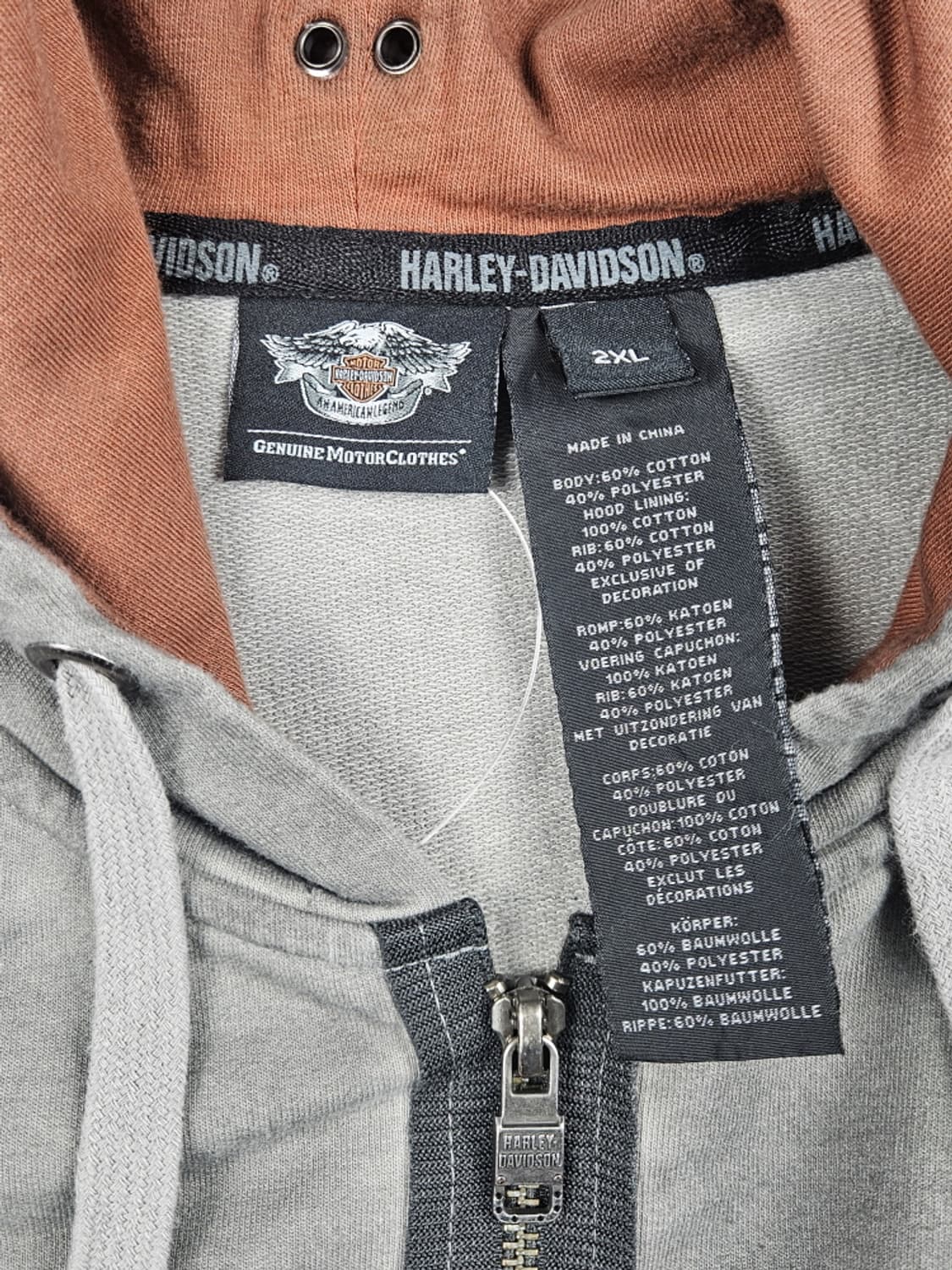 할리데이비슨 포켓 유틸리티 스웻 후드집업 ( 2XL ) / 10244 상품이미지7