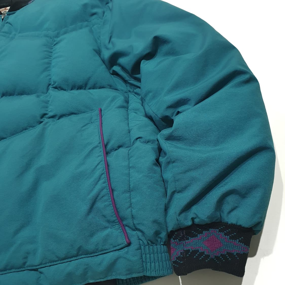 comfy 80s 웨스턴 다운 자켓 L (110) 상품이미지4