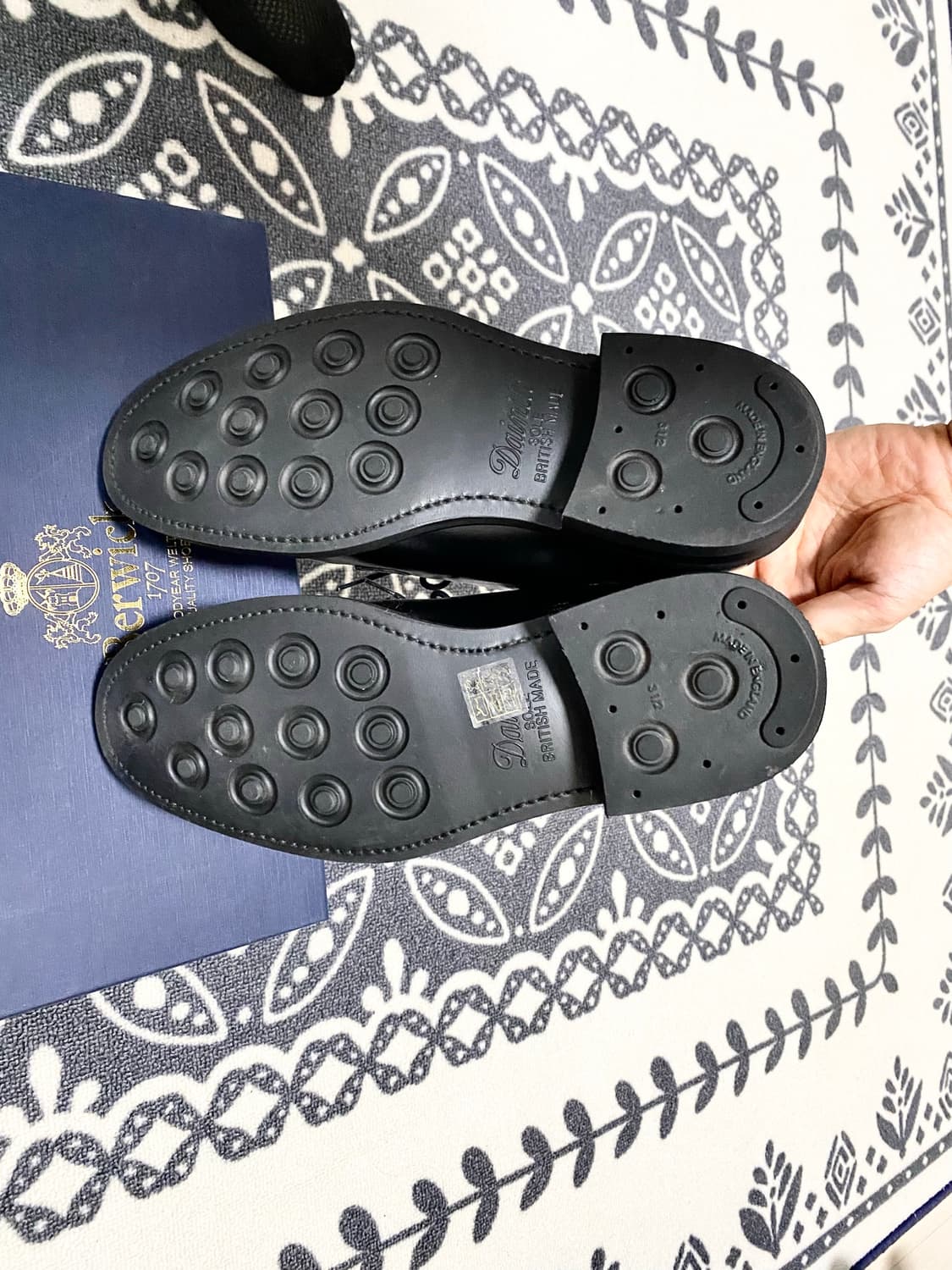260) 버윅 5341 Rois Black (Rubber Sole) 상품이미지6