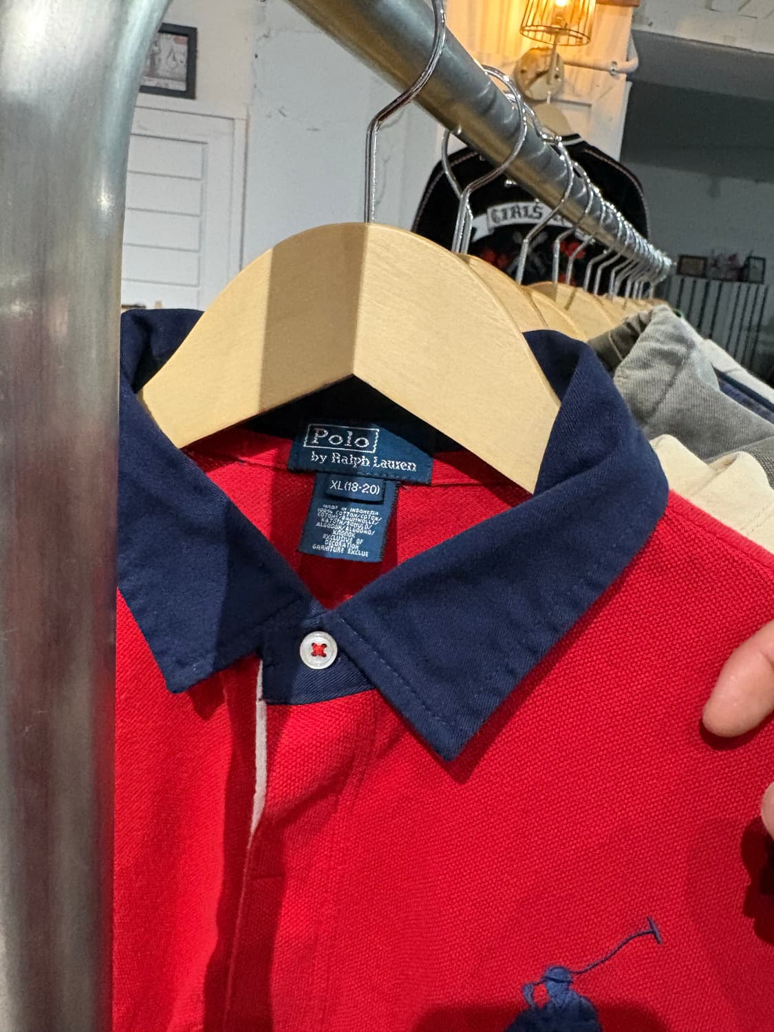 폴로 빅포니 커스텀 반팔티 새상품 상품이미지4