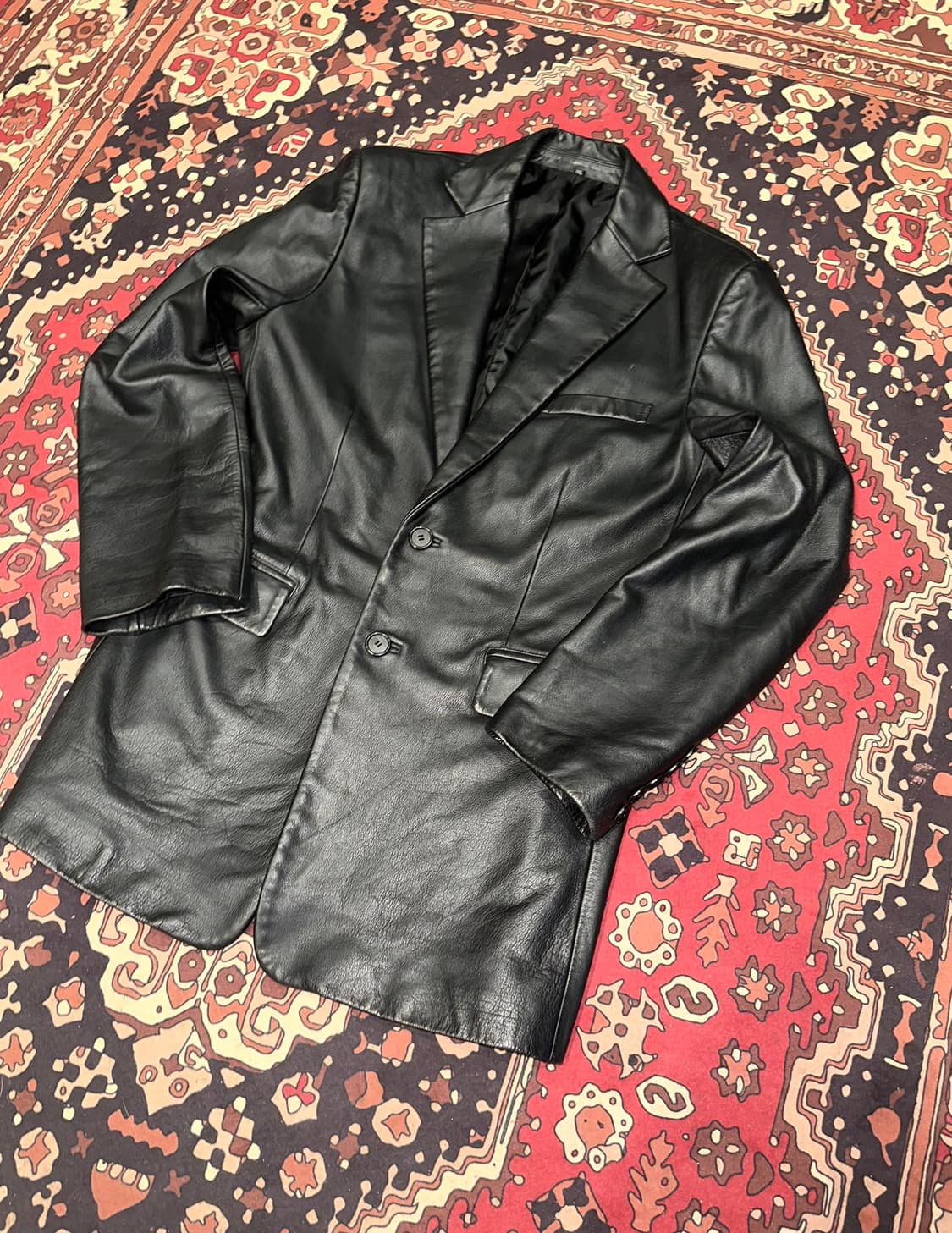 ( XL-2X ) 가죽마이 가죽자켓 레더자켓 아메카지 가죽카코트 블레이저 상품이미지5