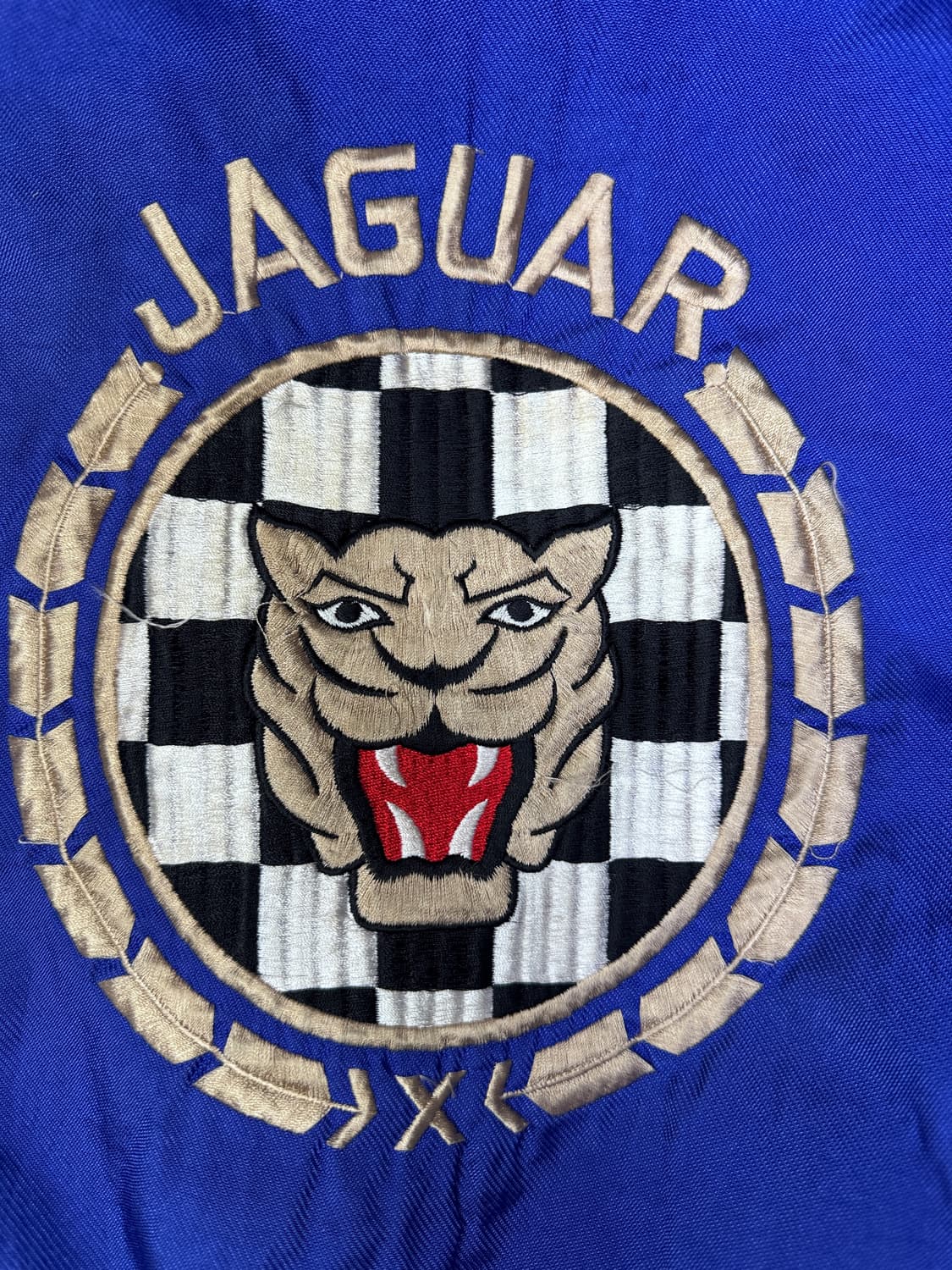 빈티지 90s 오토레이싱팀 재규어 봄버 자켓 M 상품이미지7