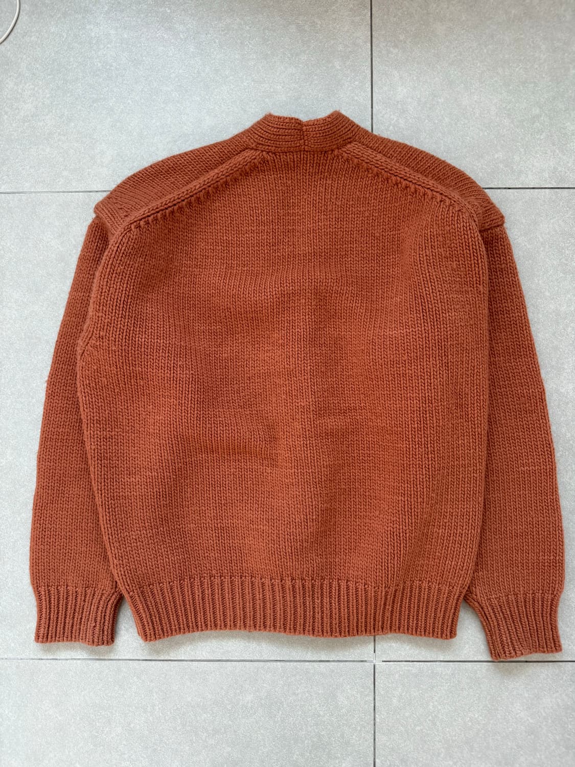 오라리 SUPER MILLED KNIT BIG CARDIGAN 상품이미지2