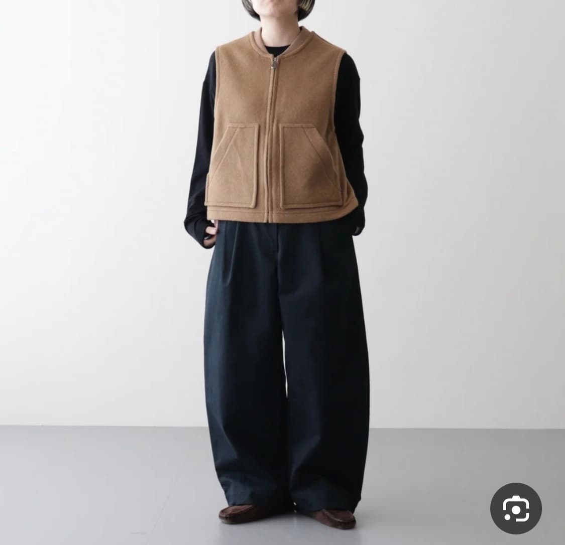 언필 unfil 울 베스트 + 구호 가죽 헤어슈슈 스크런치  상품이미지6