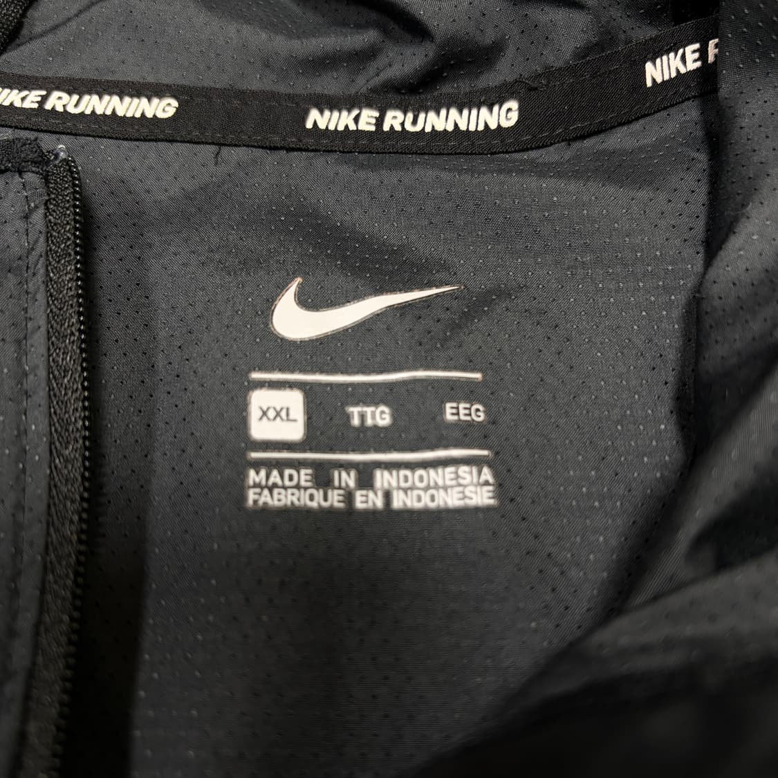 나이키 경량 바람막이(블랙) 상품이미지2