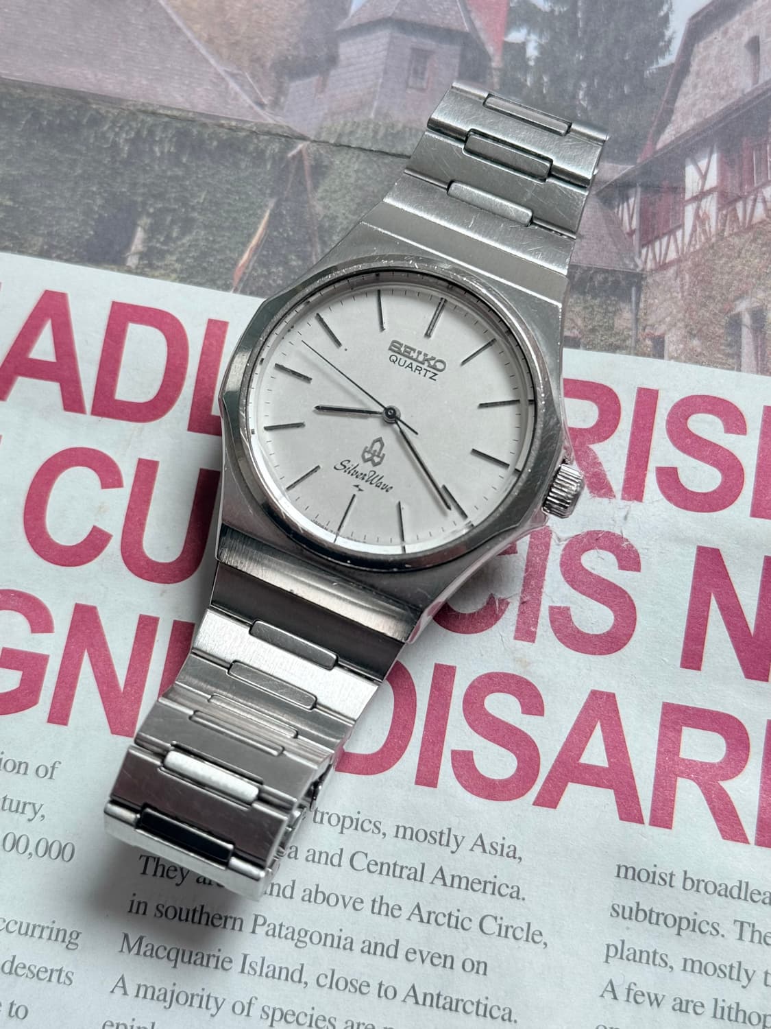 세이코 Seiko 쿼츠 Silverwave 상품이미지1