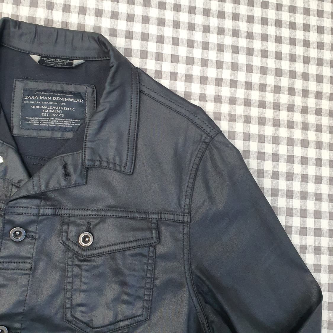 자라 간절기 자켓 남자95 상품이미지3