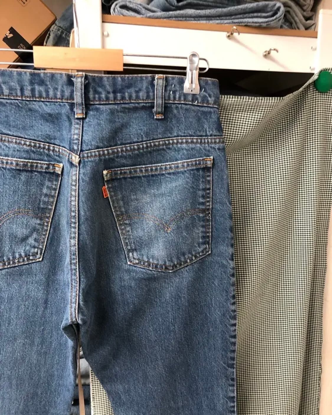 80s 리바이스646플레어(81년) 허리32 상품이미지3