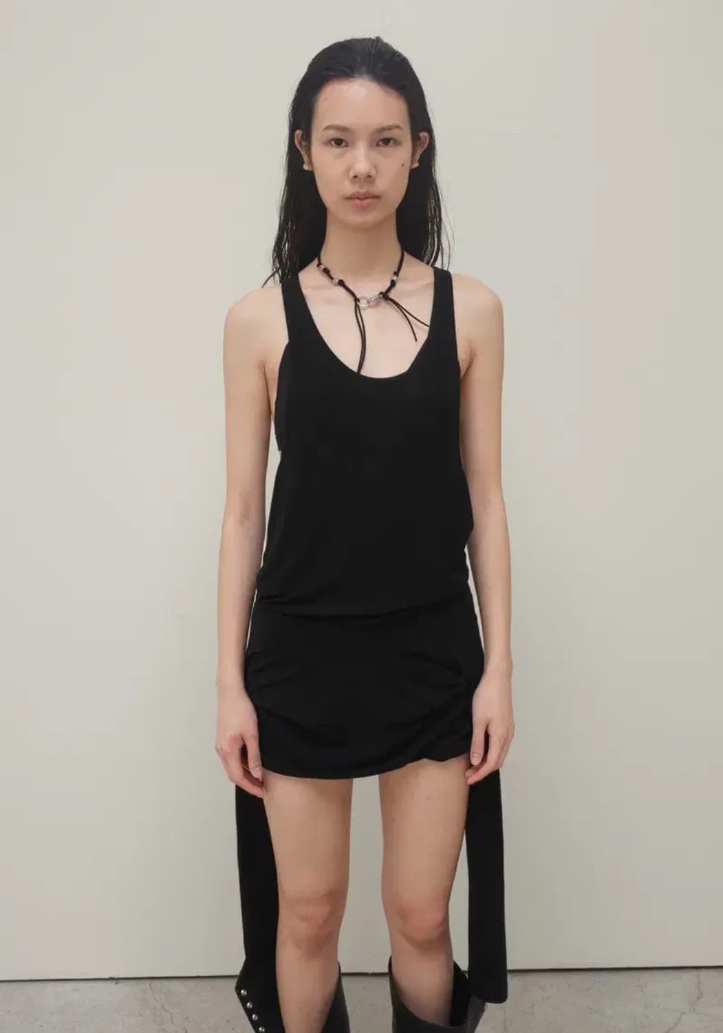 세릭 스웨이드 키체인 목걸이 SUEDE KEY CHAIN NECKLACE 상품이미지2