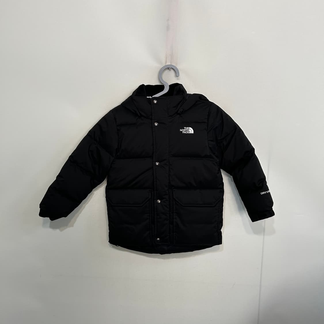 노스페이스 키즈 시에라 패딩 120 블랙 상태최상 상품이미지1