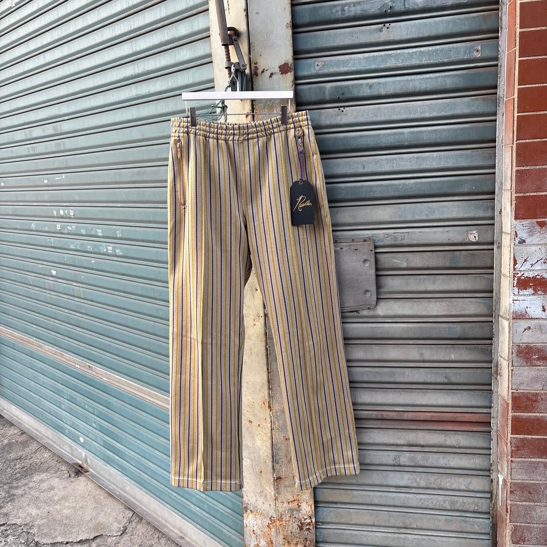 니들스 트랙팬츠 옐로우/멀티컬러 상품이미지1