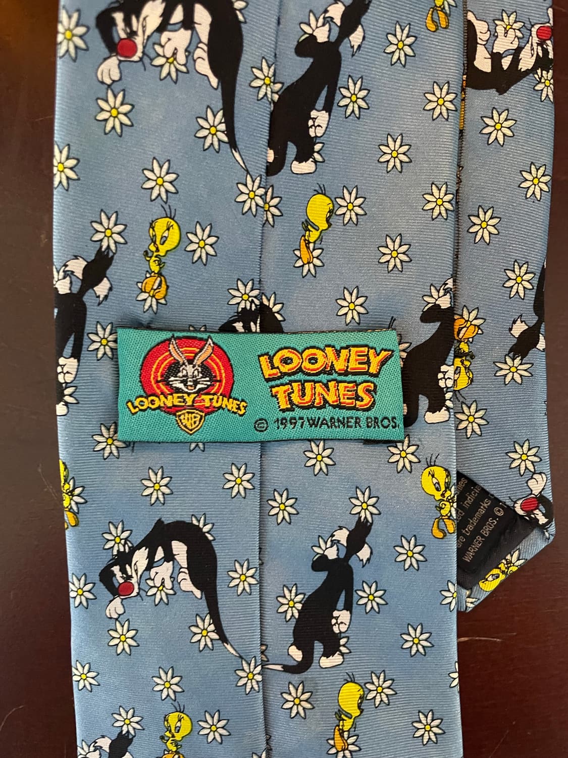 빈티지 루니툰즈 silk 넥타이 made in Italy 상품이미지2