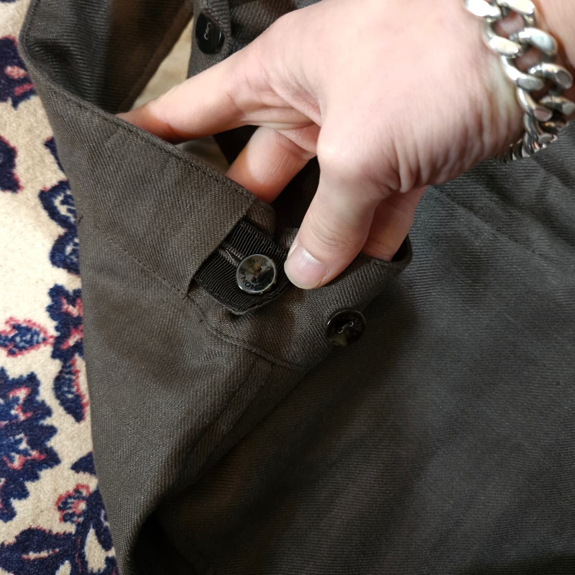 아뇨나(AGNONA) in Italy 21FW 레귤러 테이퍼드 팬츠 상품이미지6