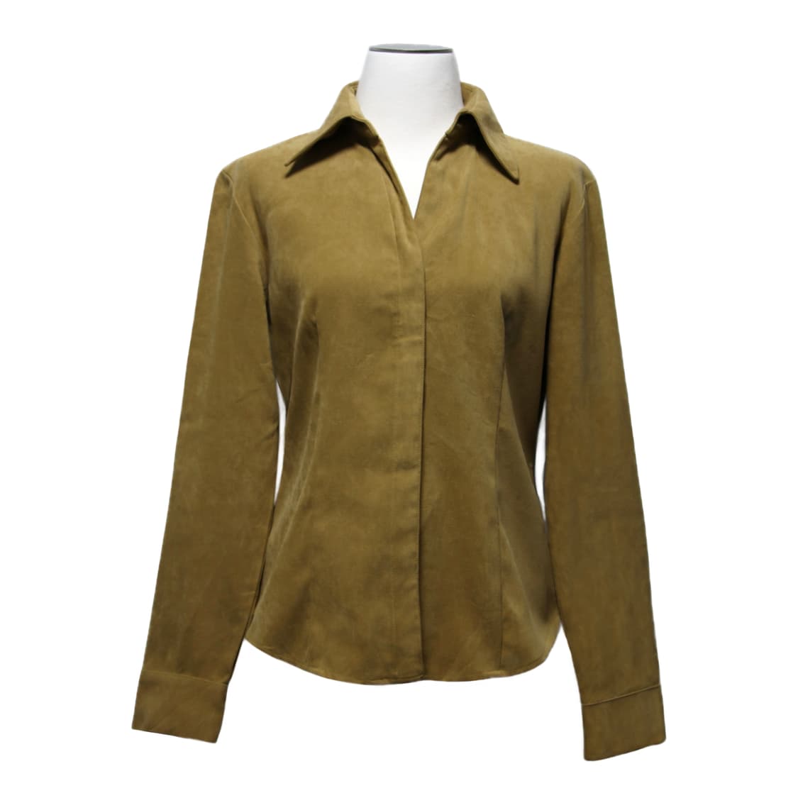 Mustard Suede shirts 상품이미지2