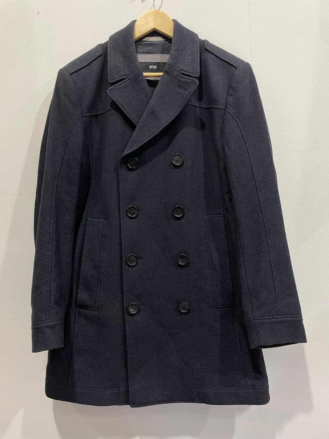 HUGO BOSS 남성 피코트 네이비 46 상품이미지1