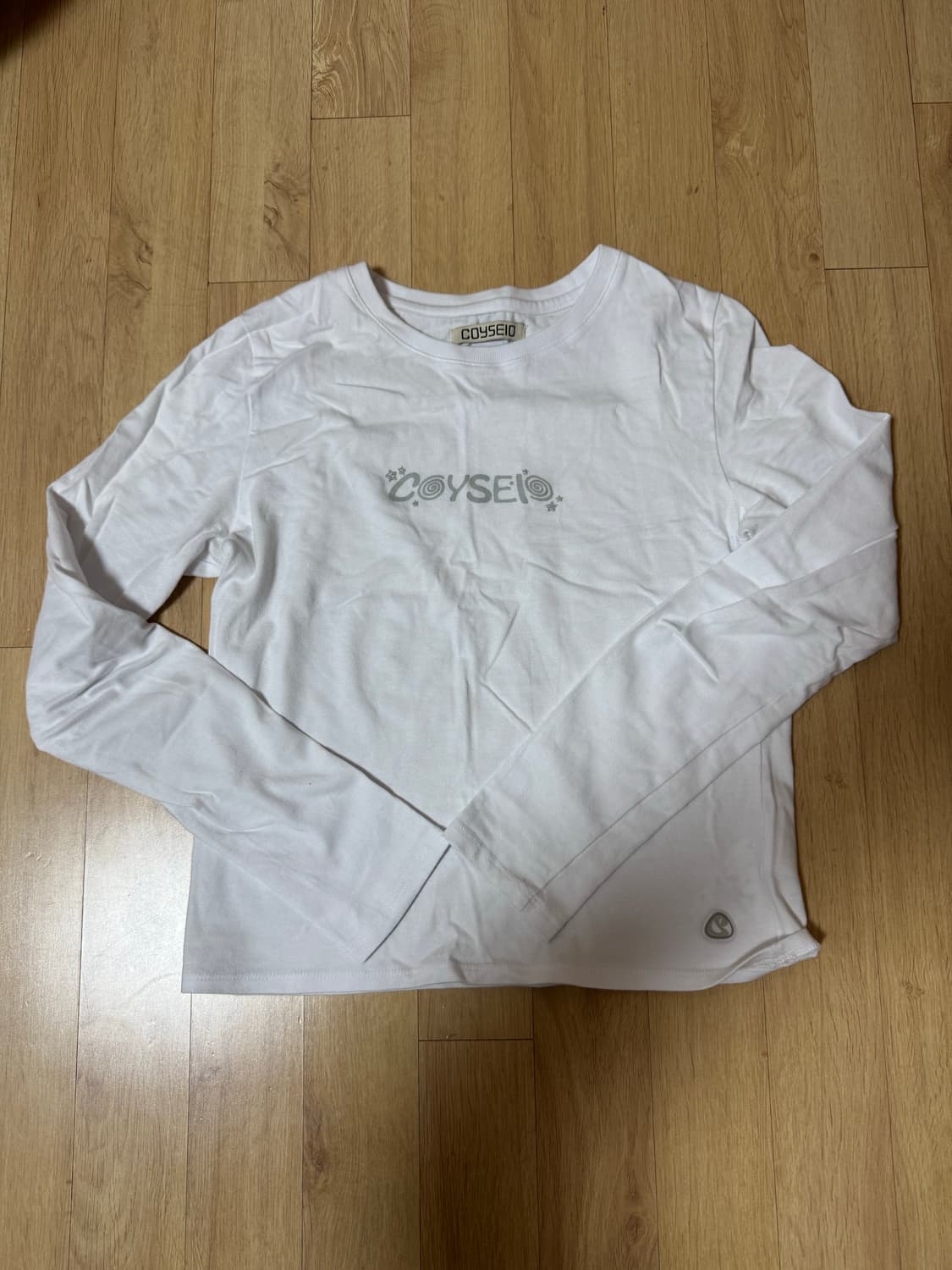 코이세이오 리틀 스타즈 롱슬리브 화이트 상품이미지2