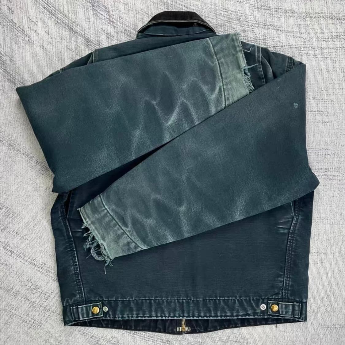 OG 빈티지 칼하트 J01 BLK 디트로이트 자켓 상품이미지4