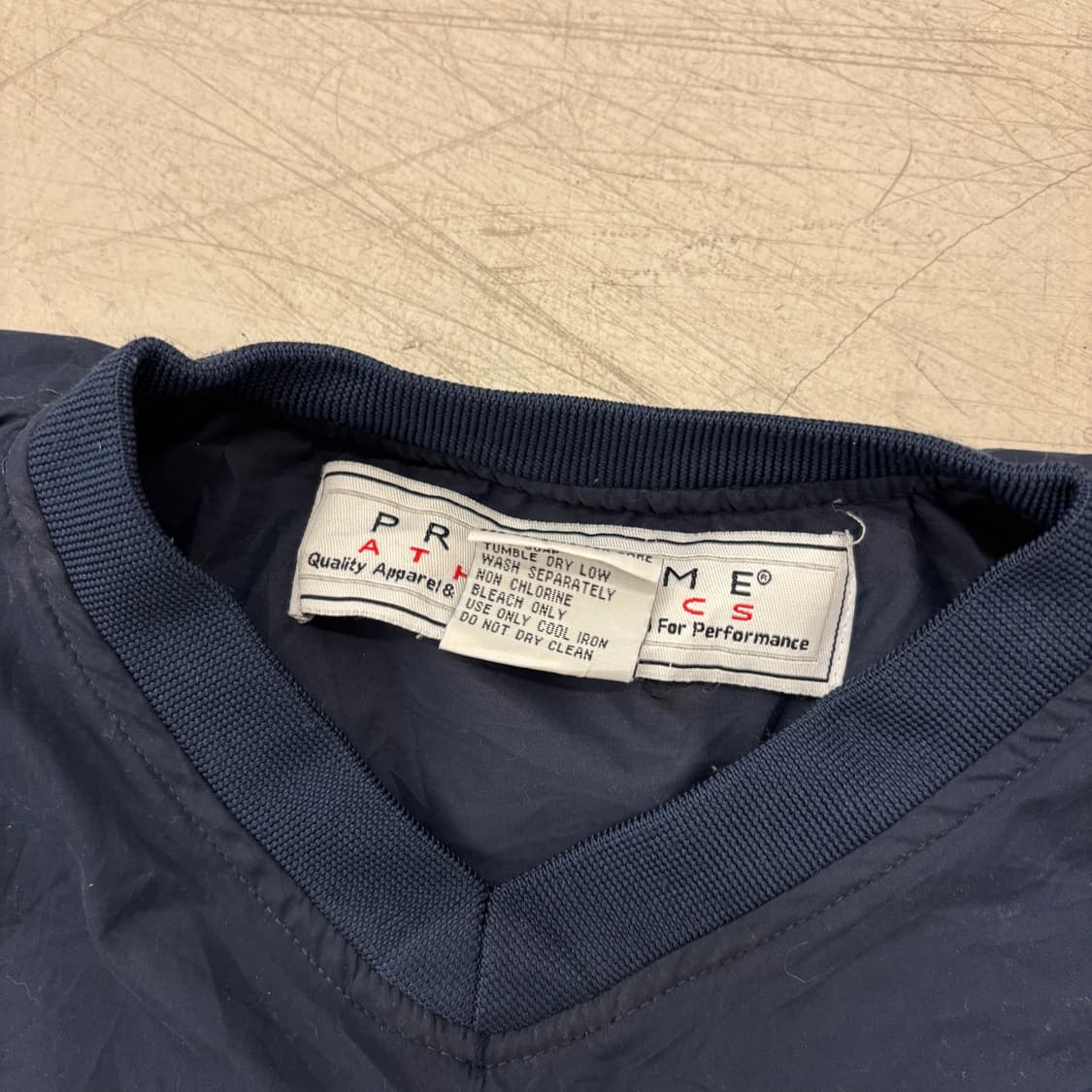 빈티지 웨스트버지니아 빅로고 웜엄 상품이미지3