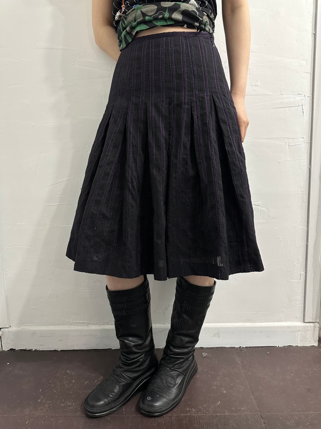 lanvin pleats midi skirt 상품이미지2